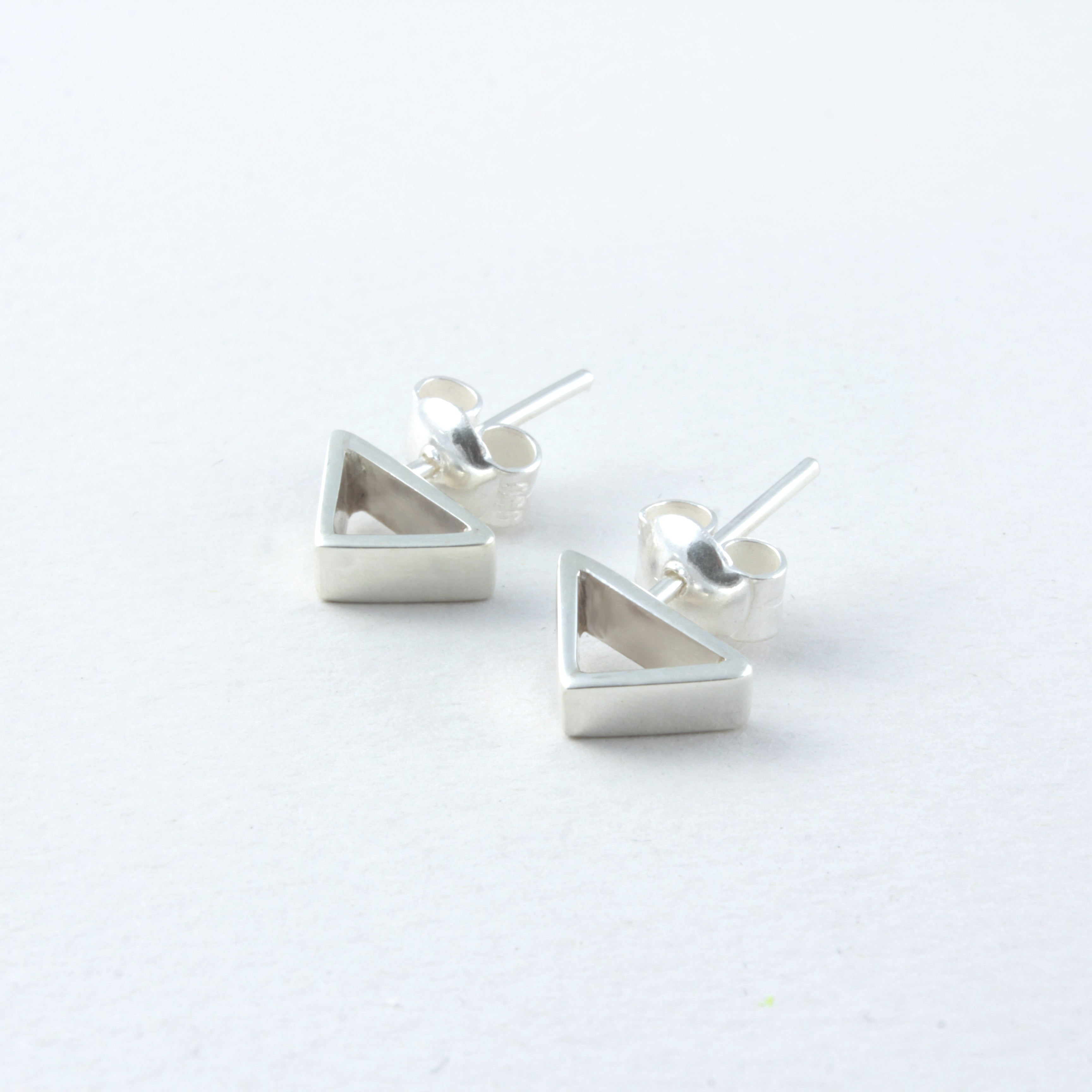 Pure Triangle Earrings