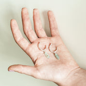 Metal ring with stone