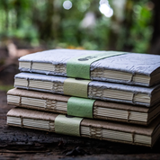 Exposed Stitching Notebook A6