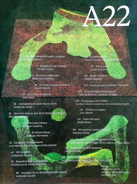 Revista A22 Subtítulo: Hubo que romper el suelo y excavar