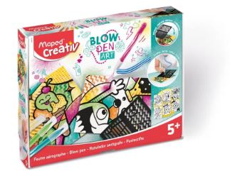 BLOW PEN POP ART MAPED CREATIV