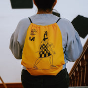 Incas fabric backpack
