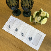 Posavasos Bordado colores
