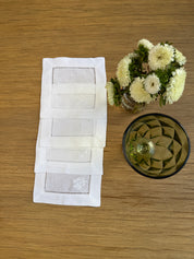 Posavasos Bordado colores