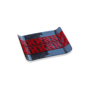 Small red-gray tray
