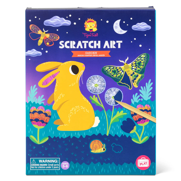 SCRATCH ART - GARDEN