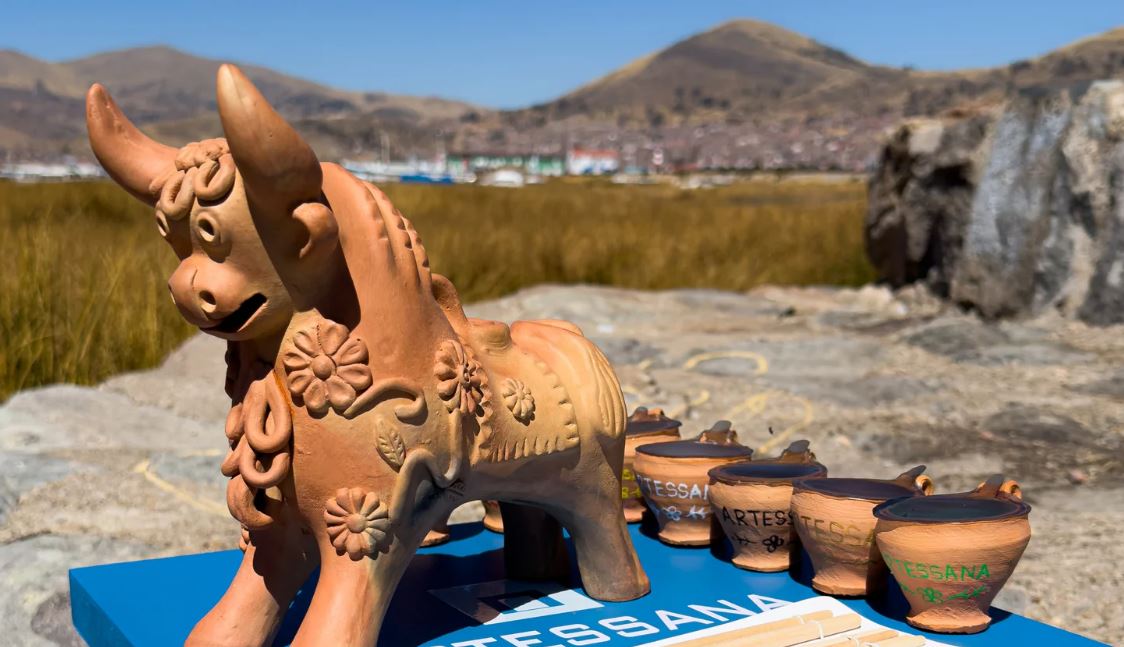 Set para pintar Torito de Pucará