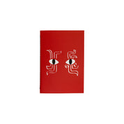 Libreta A6 MALI Contorsionista Ojitos Rojo