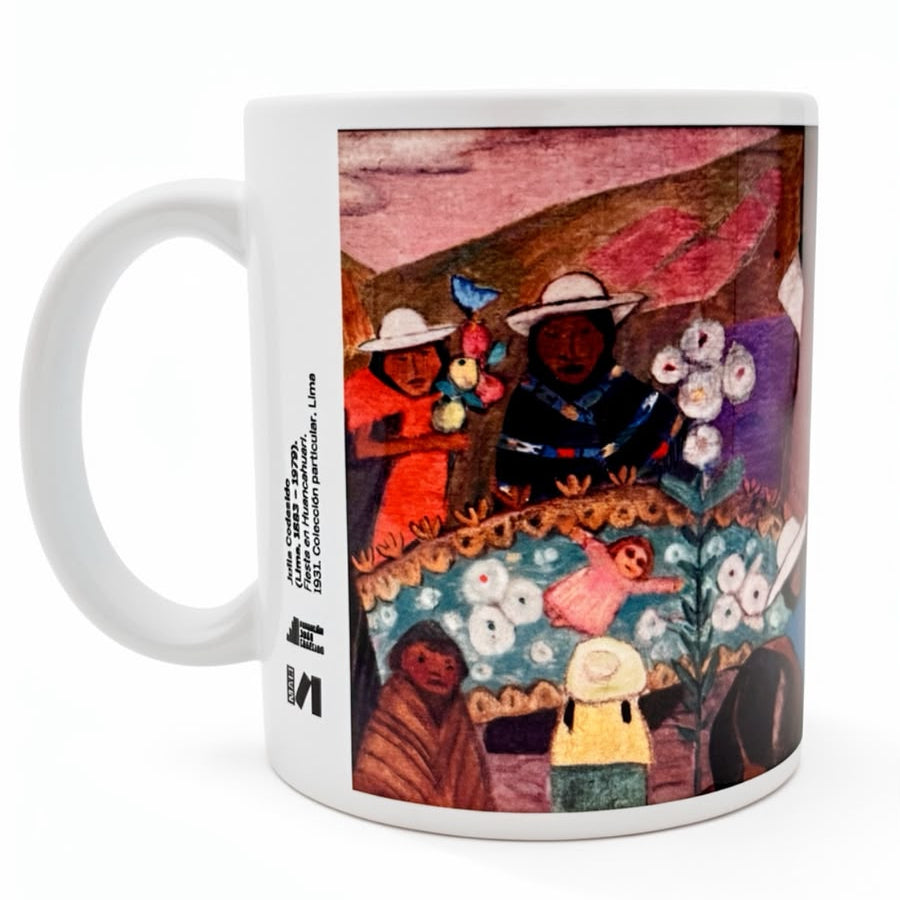 Taza "Fiesta en Huancahuari" - Julia Codesido