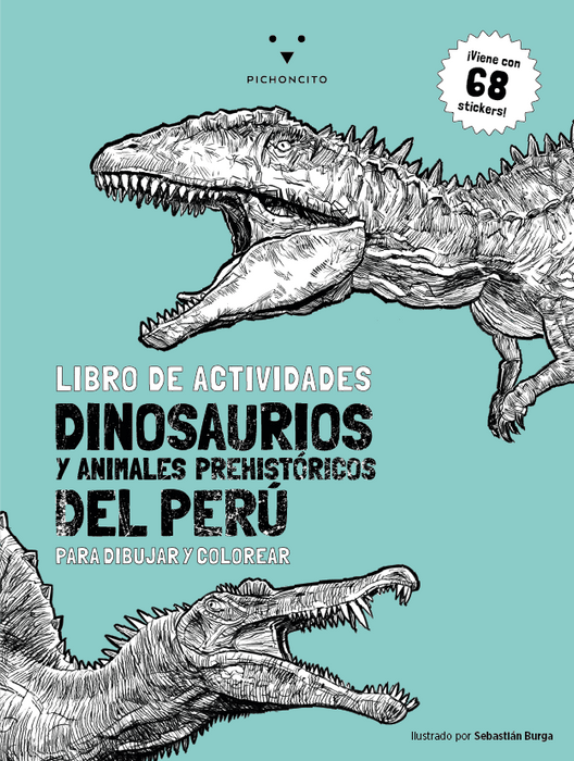 Libro de actividades. Dinosaurios y animales prehistóricos del Perú