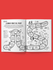 Atlas del Perú. Libro de actividades para dibujar y colorear.