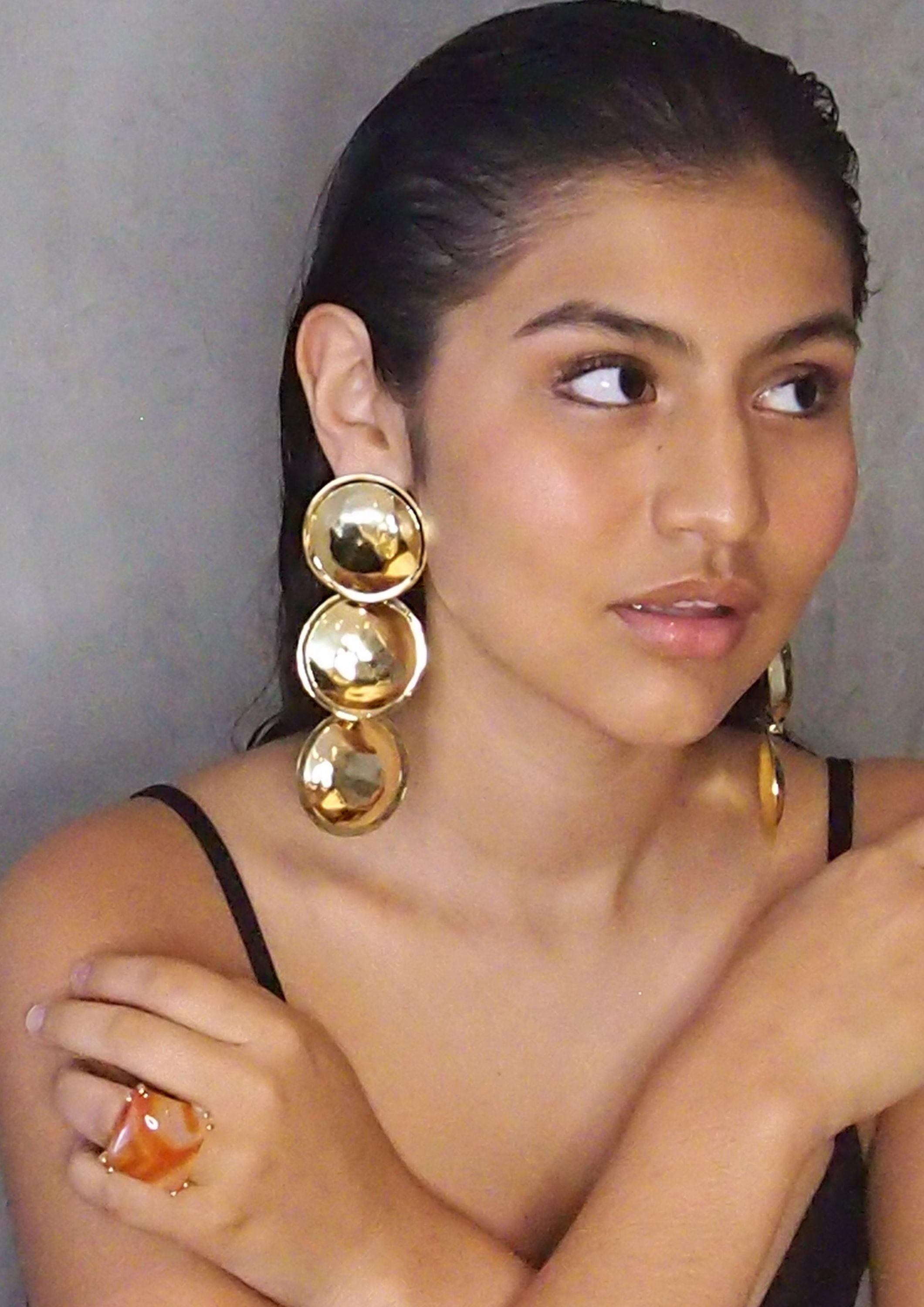 Aretes maxi discos Vicu