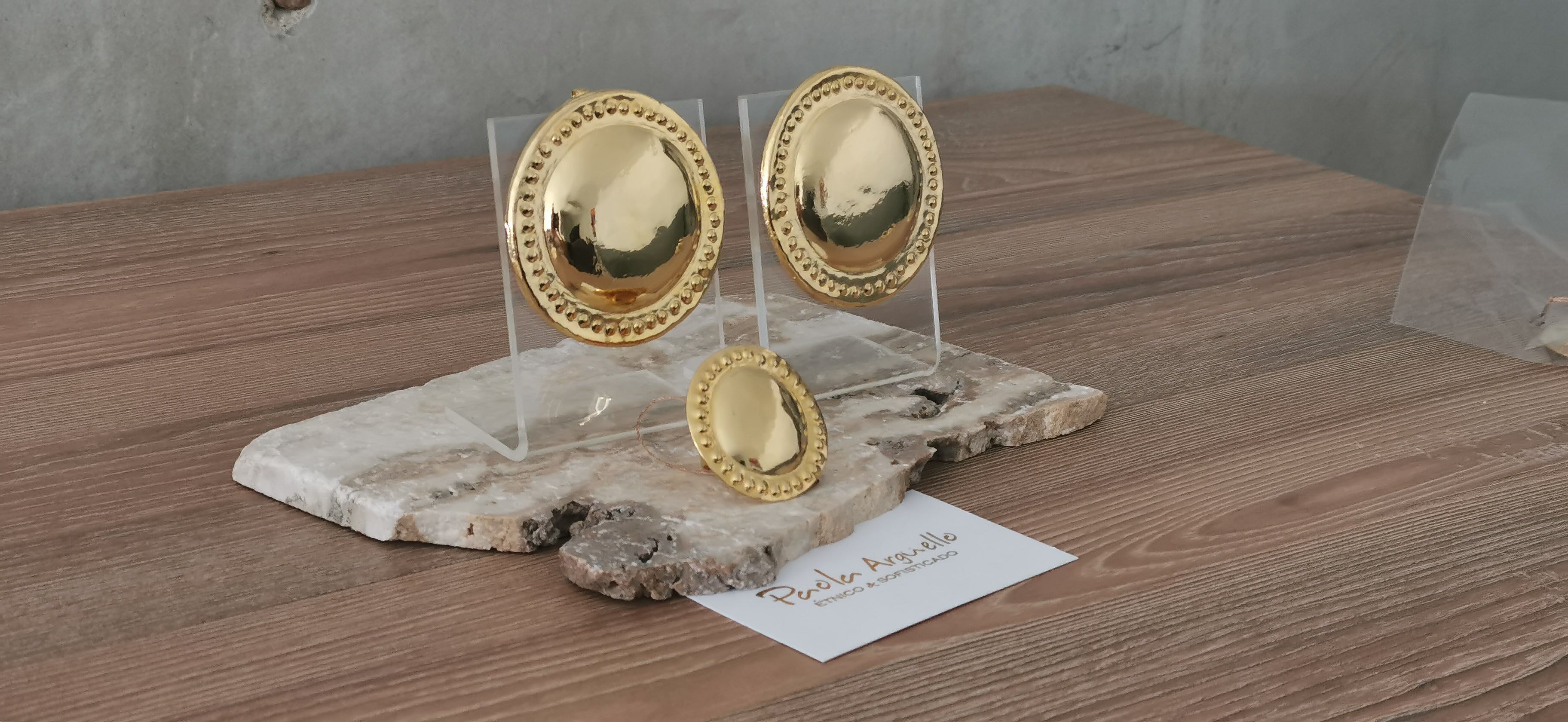 Aretes Orejeras Chimu - Mochica