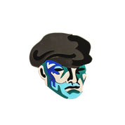 Pin trabajador en azul - Devescovi
