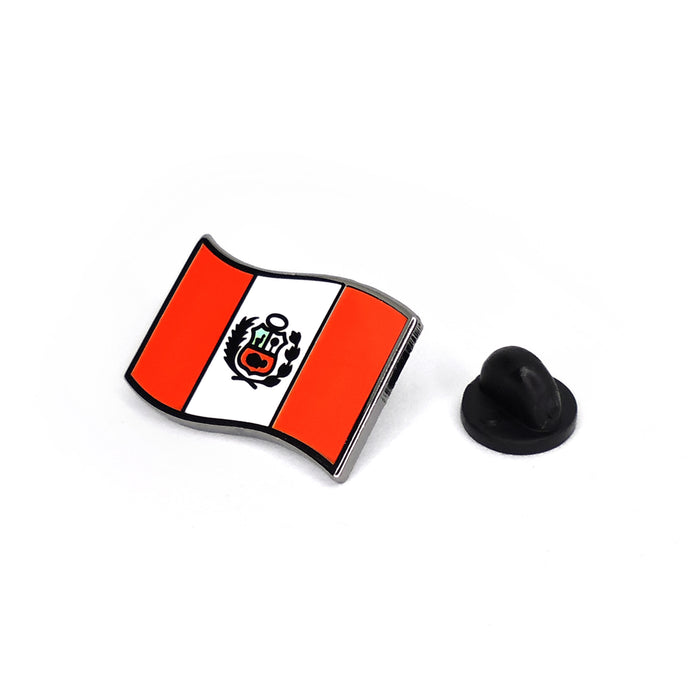 Pin bandera peruana