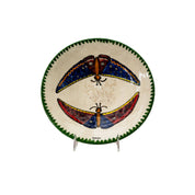 Butterfly design plate