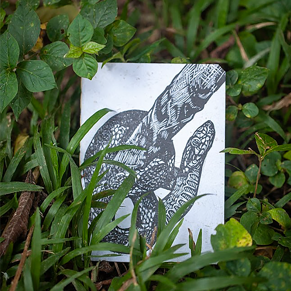 A6 engraved notebook