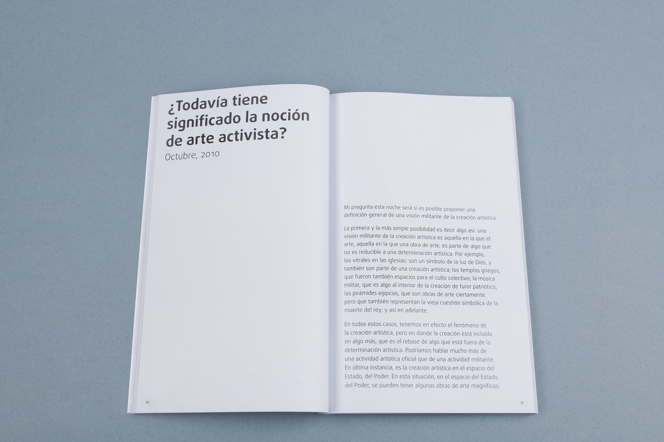 A Description Without Place. Policies of Contemporary Art. Alain Badiou.