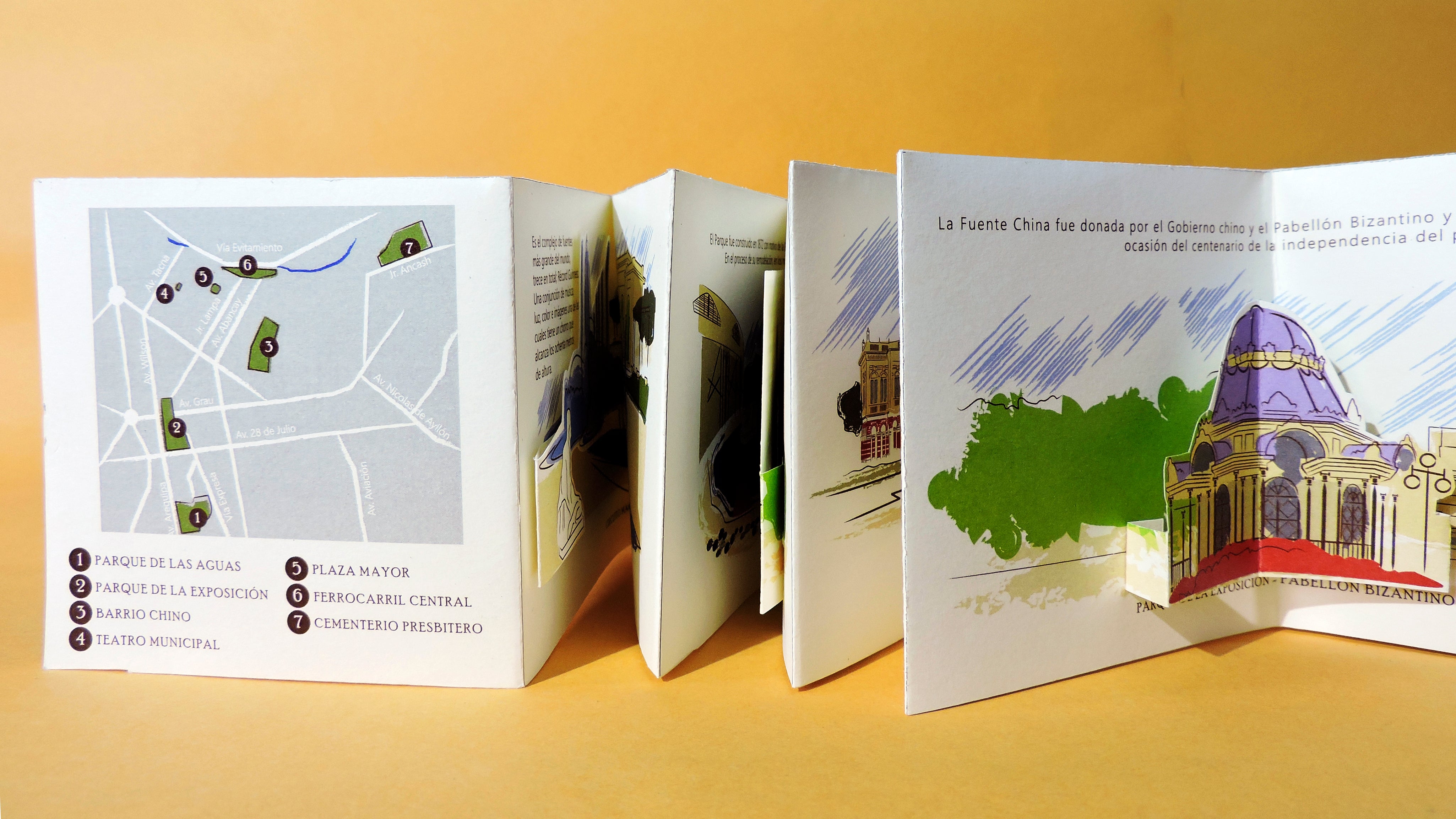 Pop-Up Book: LIMA City of Kings
