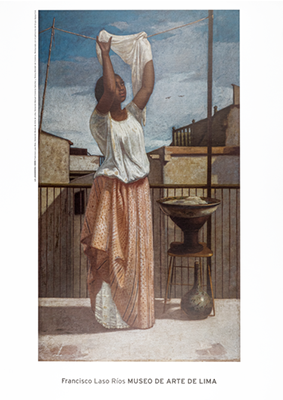Poster by Francisco Laso Ríos (Laundress)